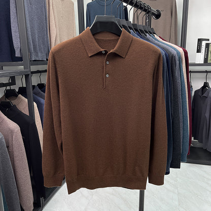 LangFord - Full Sleeve Polo Sweater