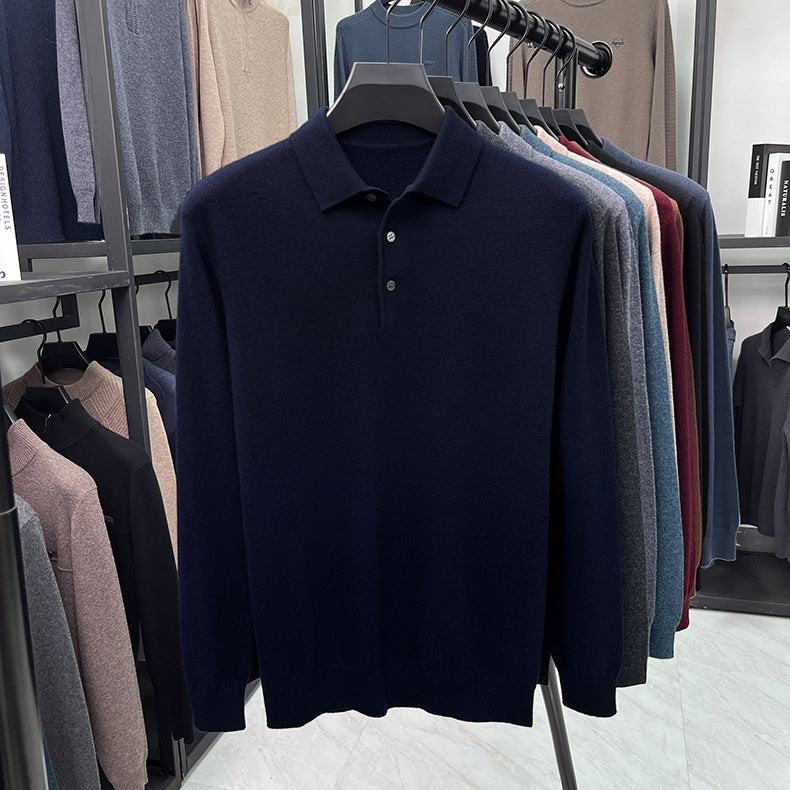 LangFord - Full Sleeve Polo Sweater