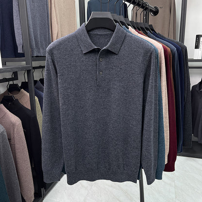 LangFord - Full Sleeve Polo Sweater