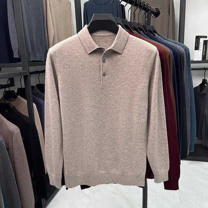 LangFord - Full Sleeve Polo Sweater